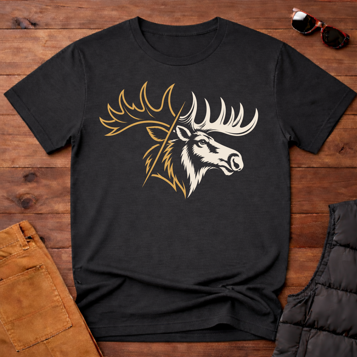 Moose Head T-Shirt
