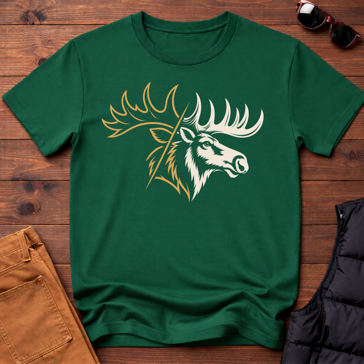 Moose Head T-Shirt