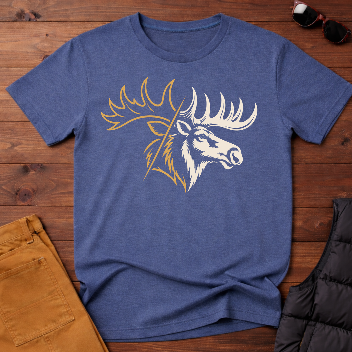 Moose Head T-Shirt