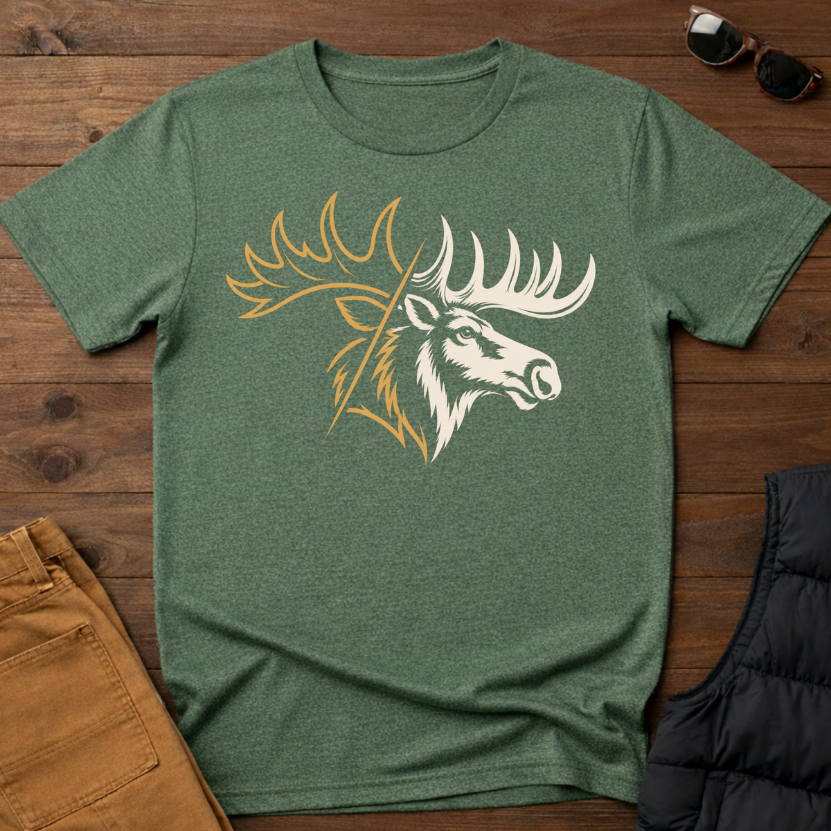 Moose Head T-Shirt