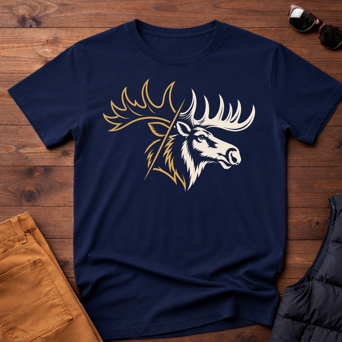 Moose Head T-Shirt