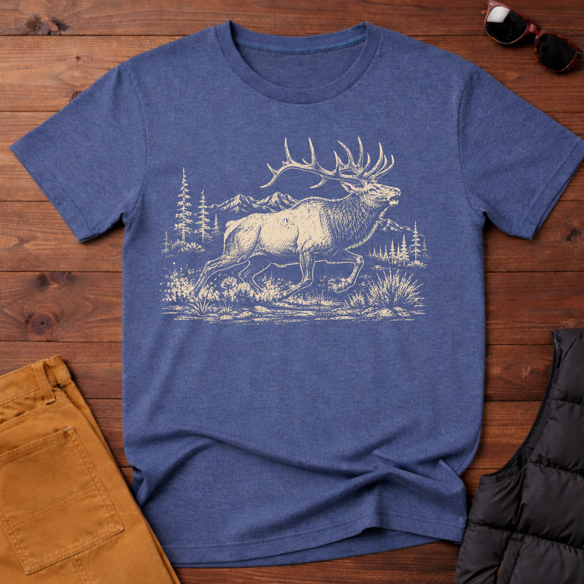 Elk on the Run T-Shirt