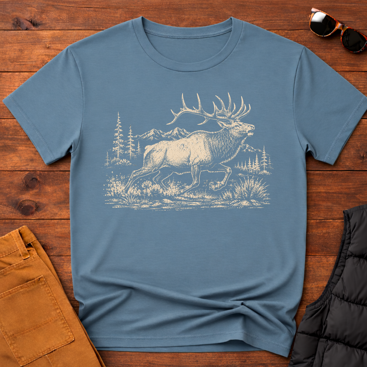 Elk on the Run T-Shirt