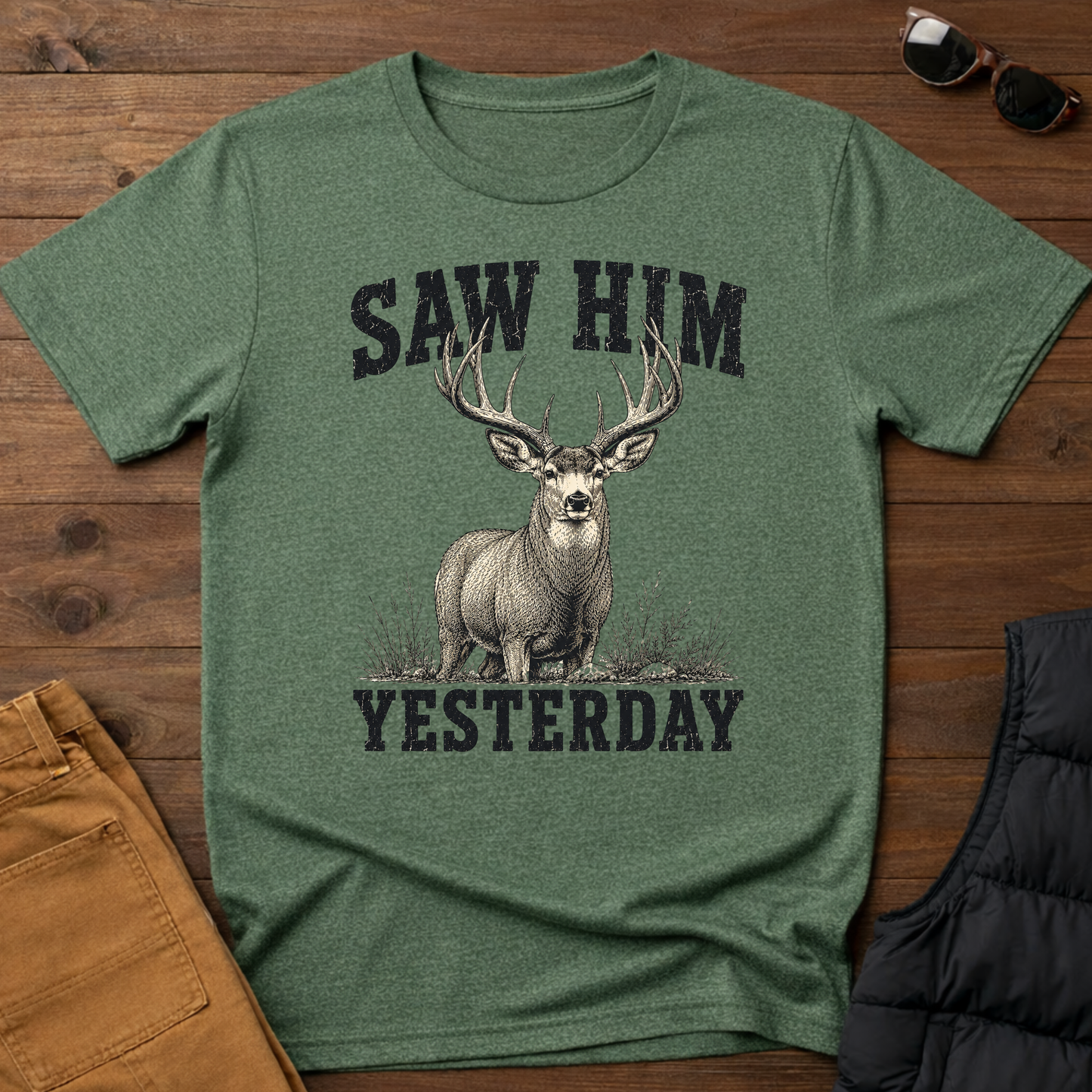 Saw Him Yesterday T-Shirt