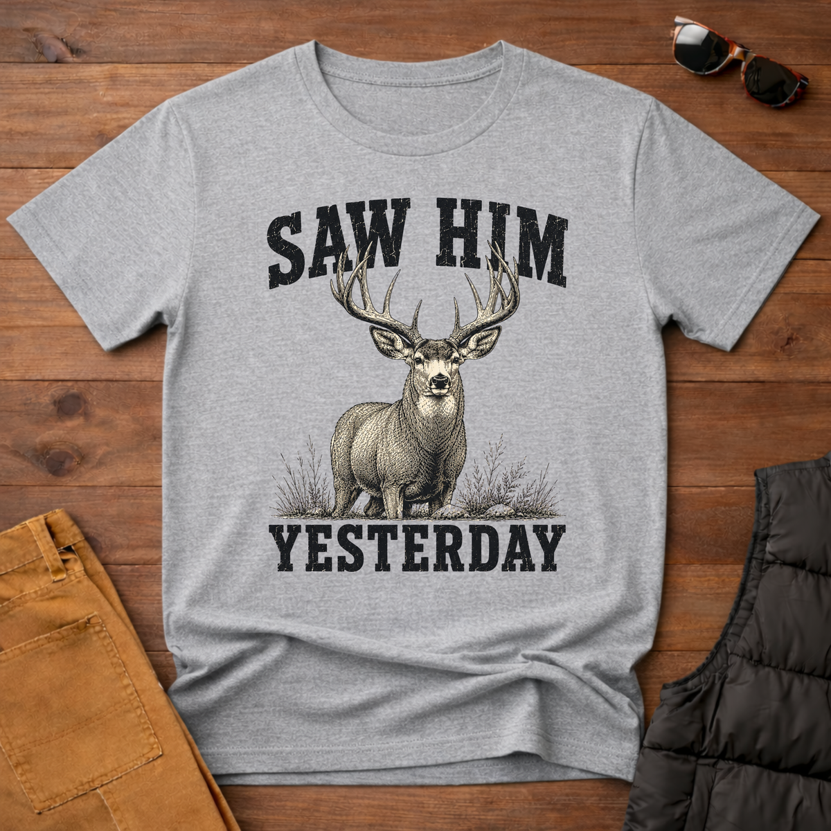 Saw Him Yesterday T-Shirt