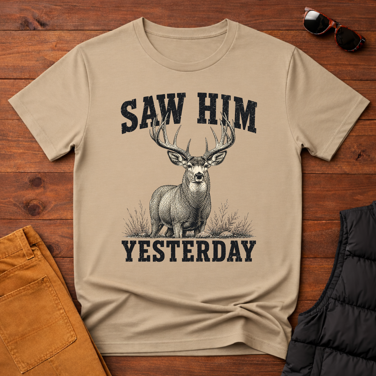 Saw Him Yesterday T-Shirt