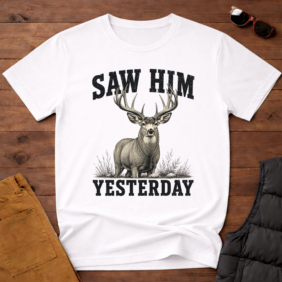 Saw Him Yesterday T-Shirt