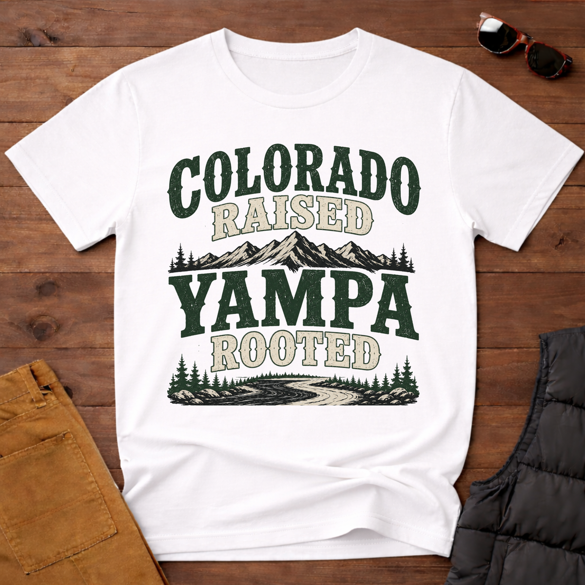 Colorado Raised Yampa Rooted T-Shirt