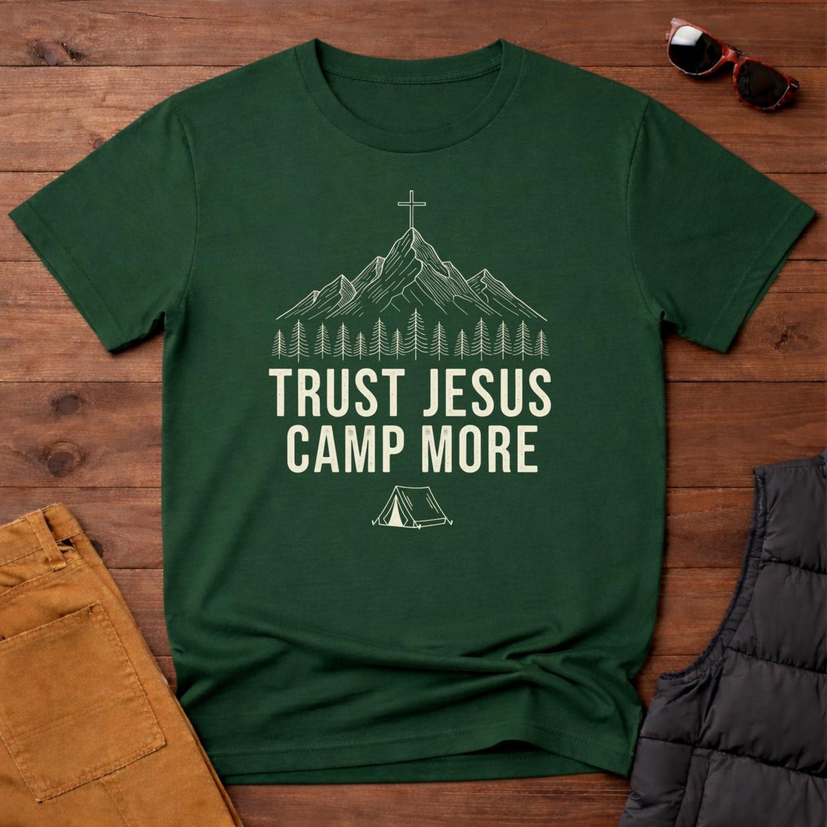 Trust Jesus Camp More T-Shirt
