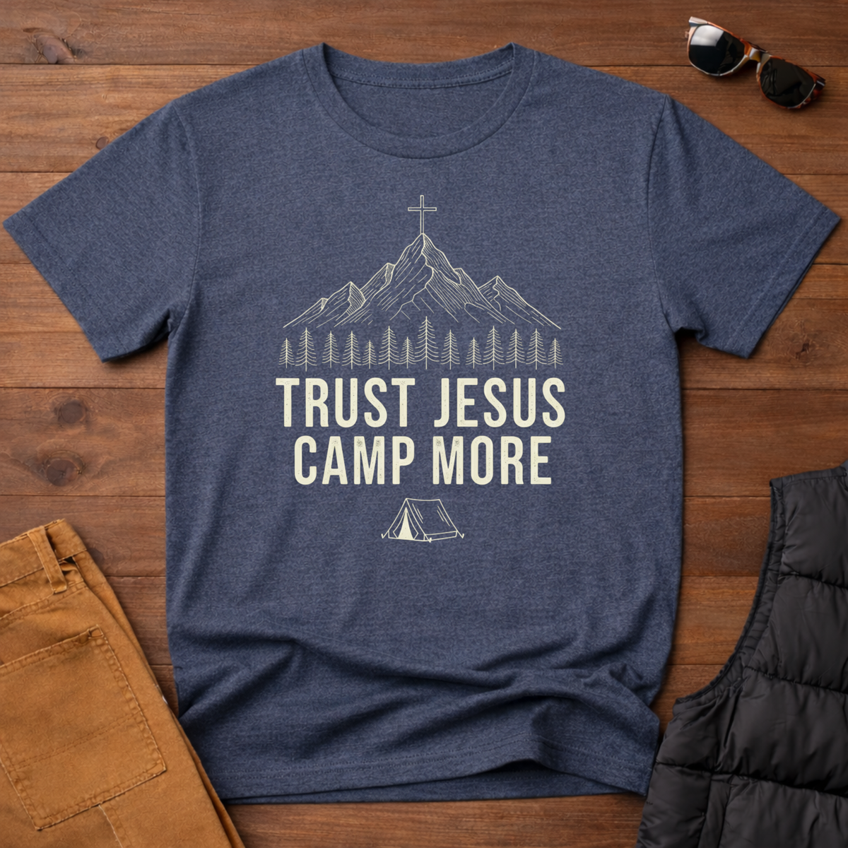 Trust Jesus Camp More T-Shirt