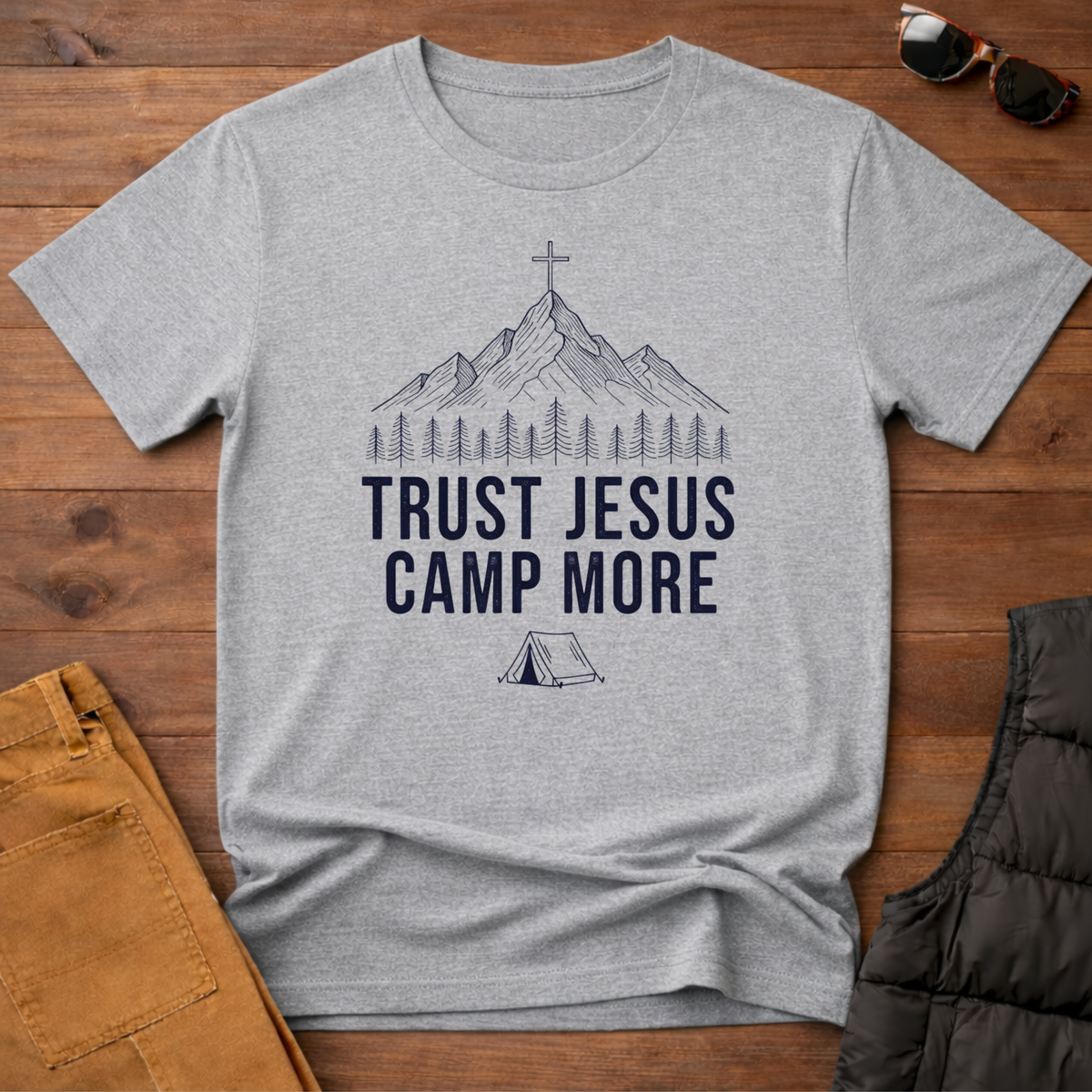 Trust Jesus Camp More T-Shirt