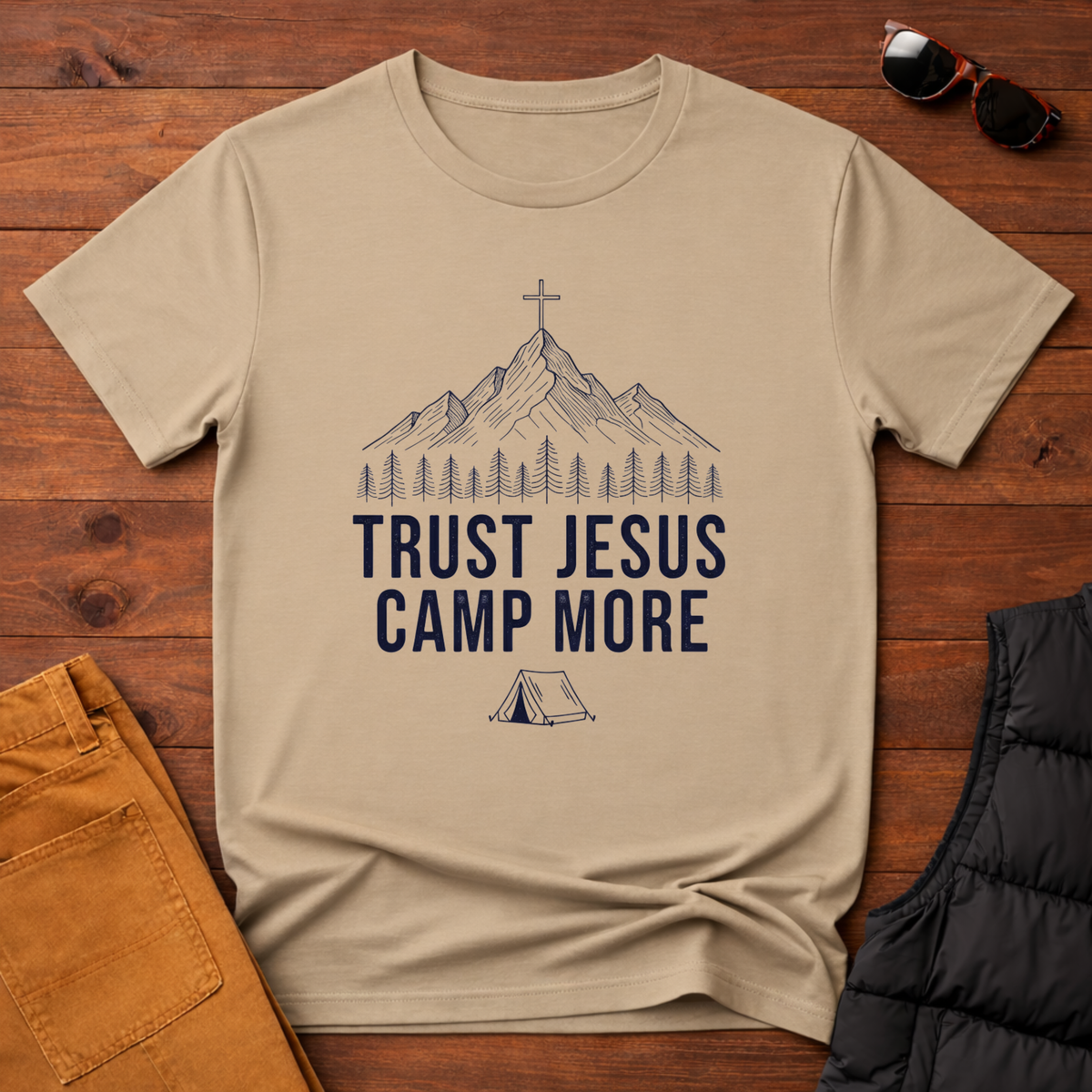 Trust Jesus Camp More T-Shirt
