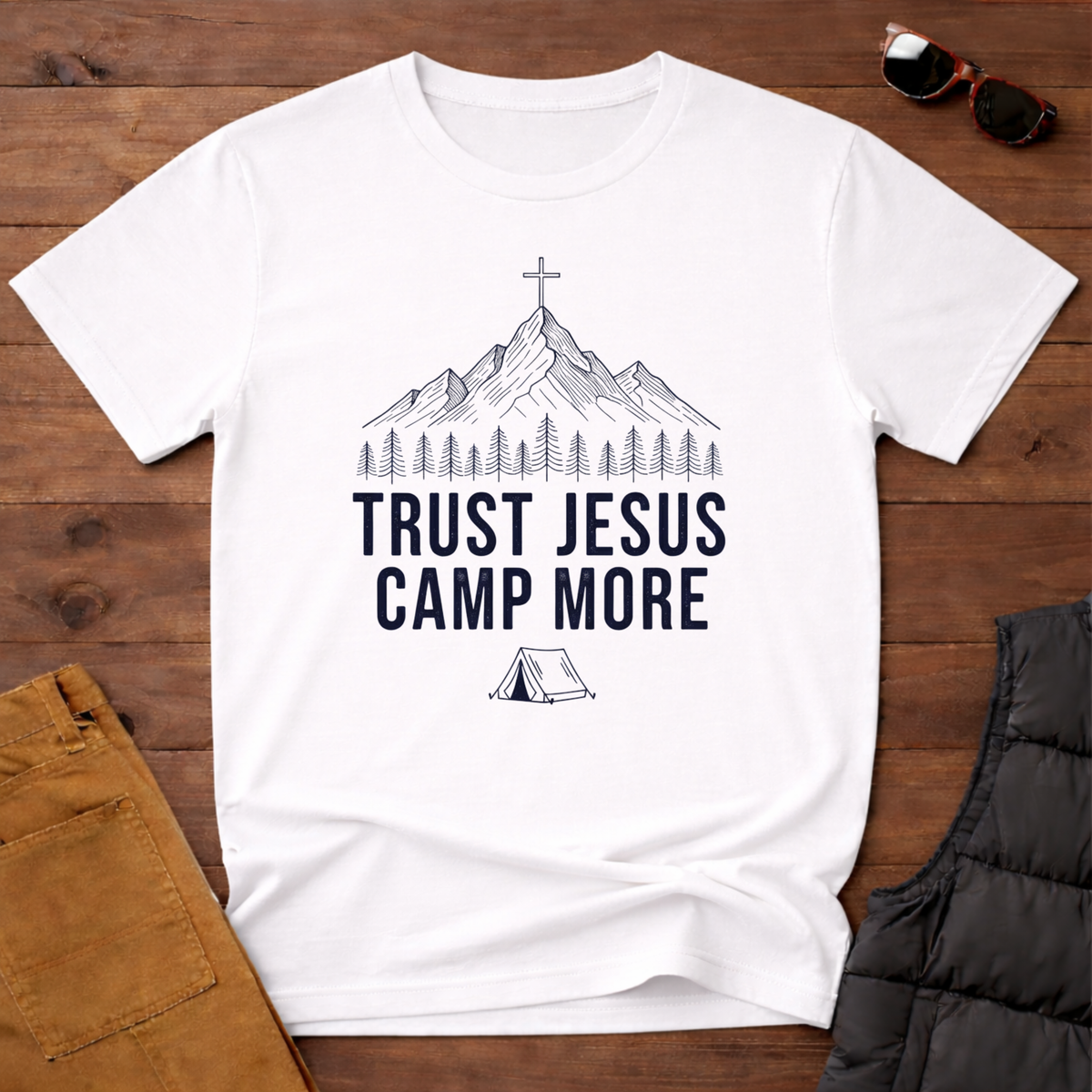 Trust Jesus Camp More T-Shirt