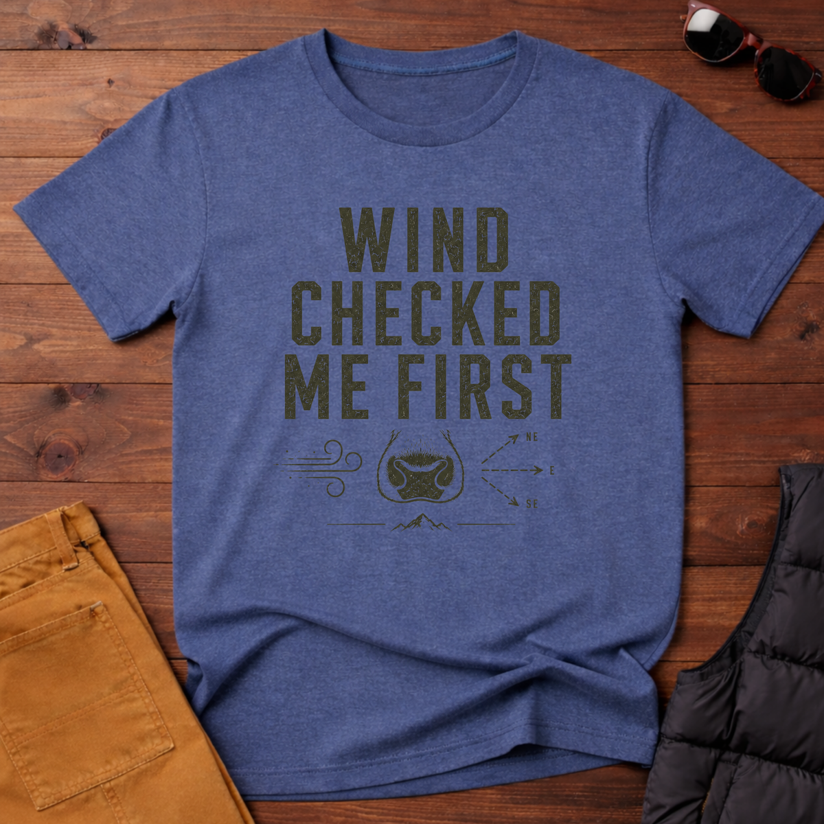 Wind Checked Me First T-Shirt