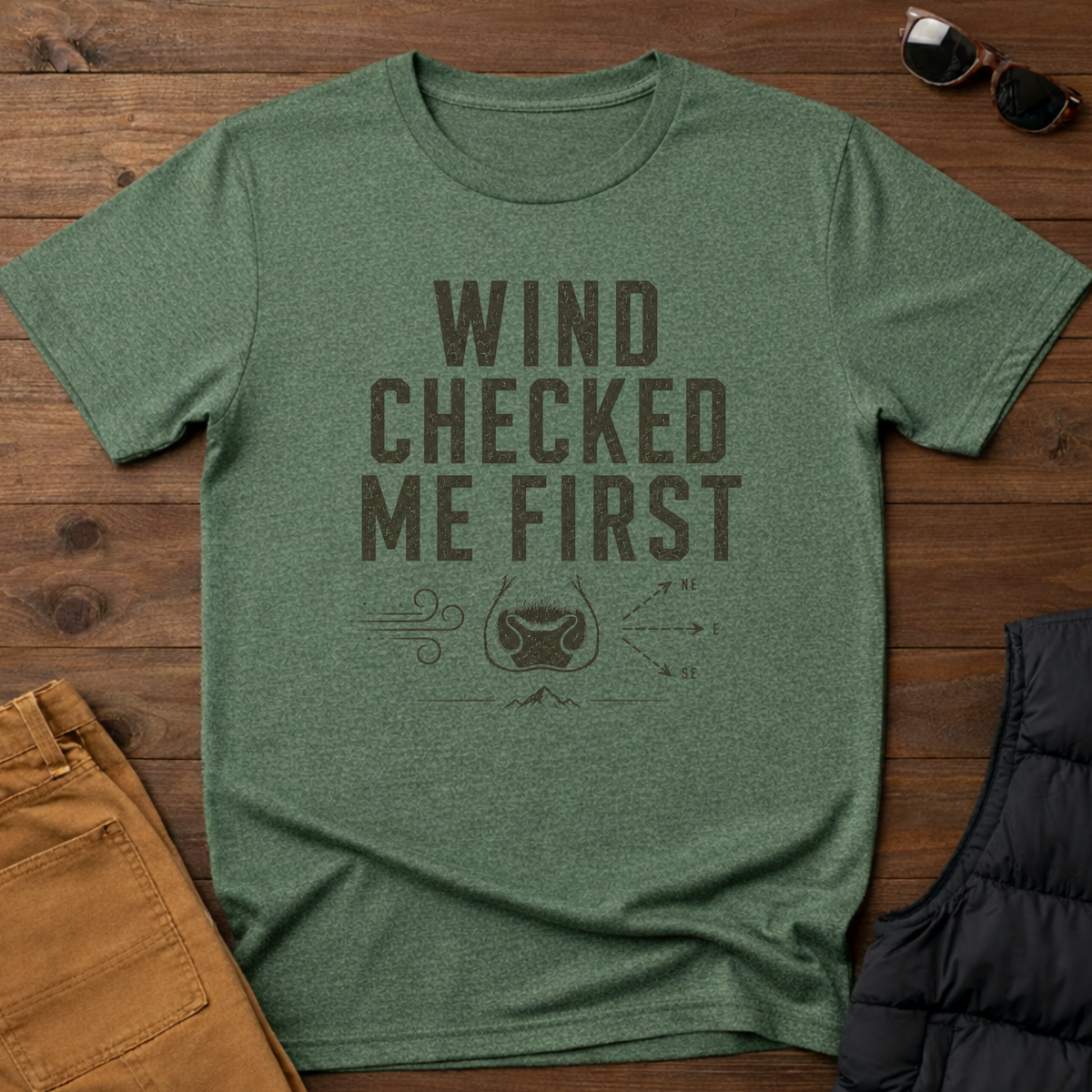 Wind Checked Me First T-Shirt