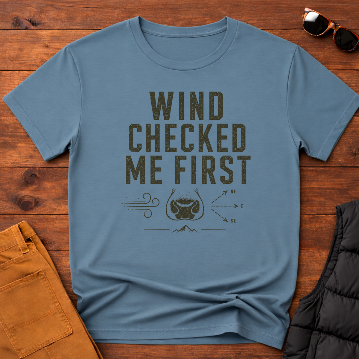 Wind Checked Me First T-Shirt
