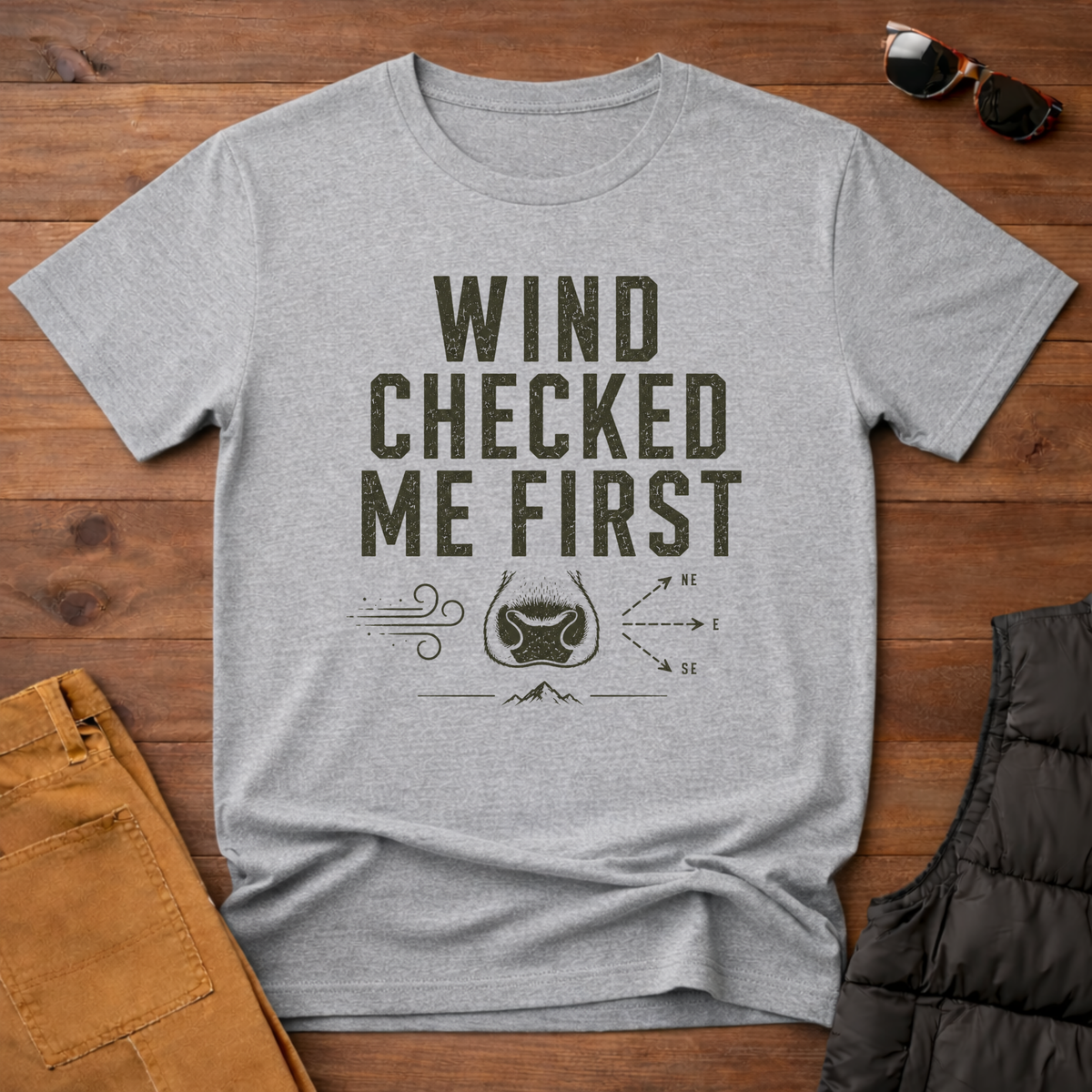 Wind Checked Me First T-Shirt
