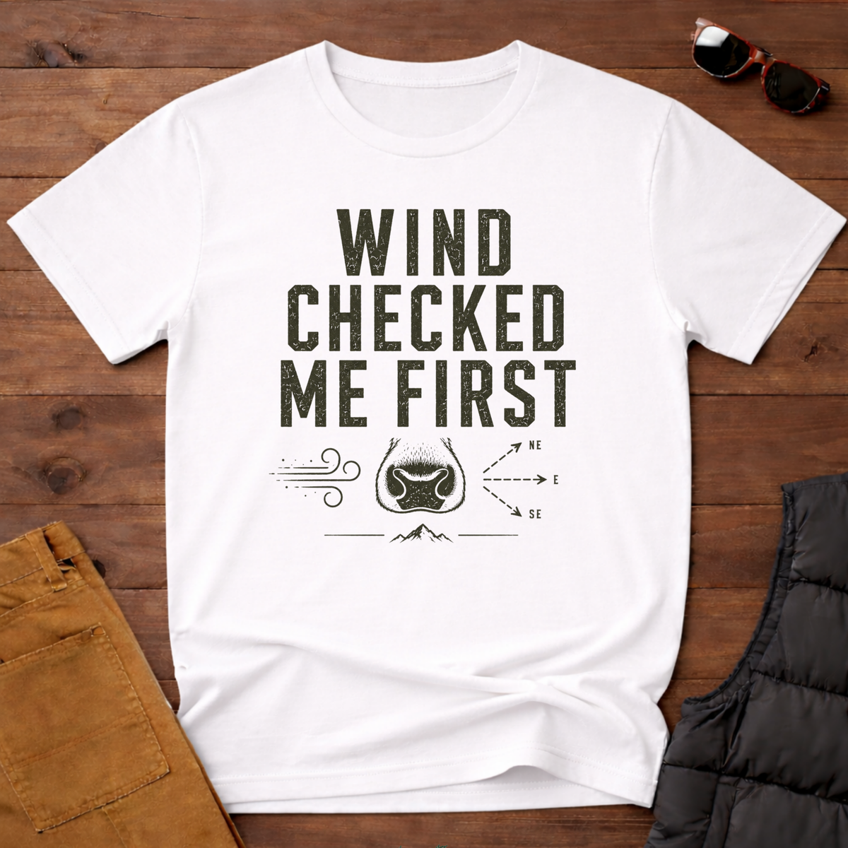 Wind Checked Me First T-Shirt