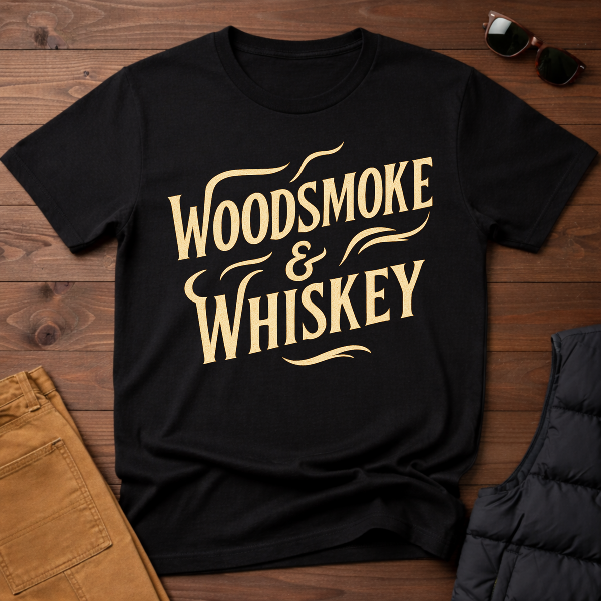 Woodsmoke & Whiskey T-Shirt