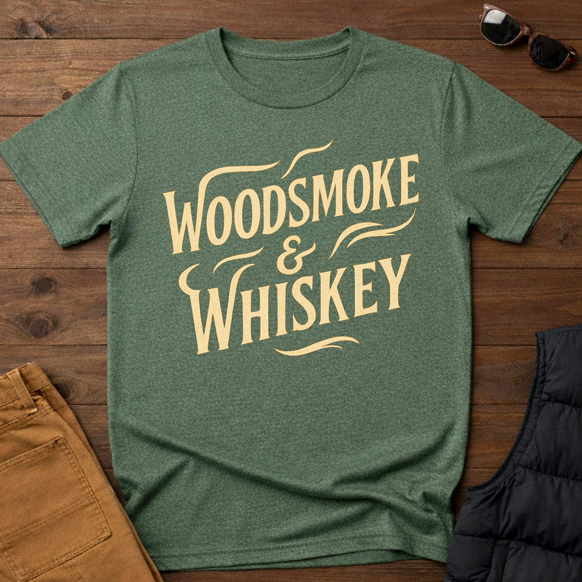 Woodsmoke & Whiskey T-Shirt