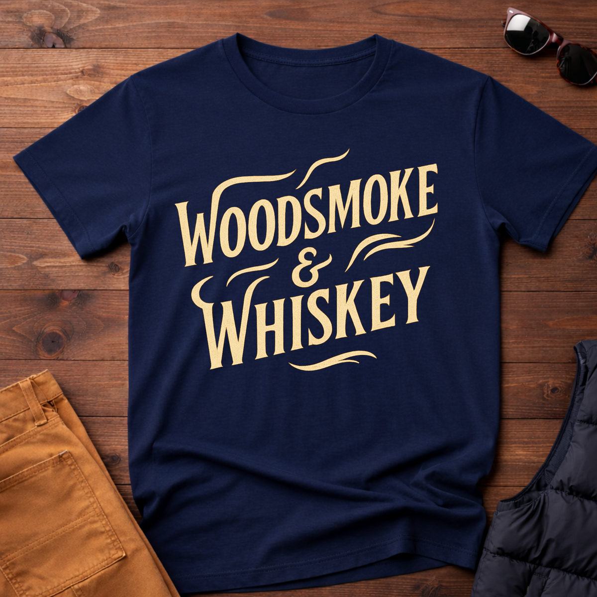 Woodsmoke & Whiskey T-Shirt