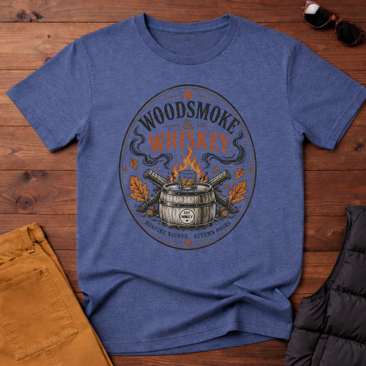 Woodsmoke & Whiskey T-Shirt