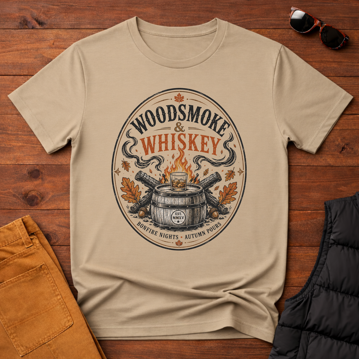 Woodsmoke & Whiskey T-Shirt