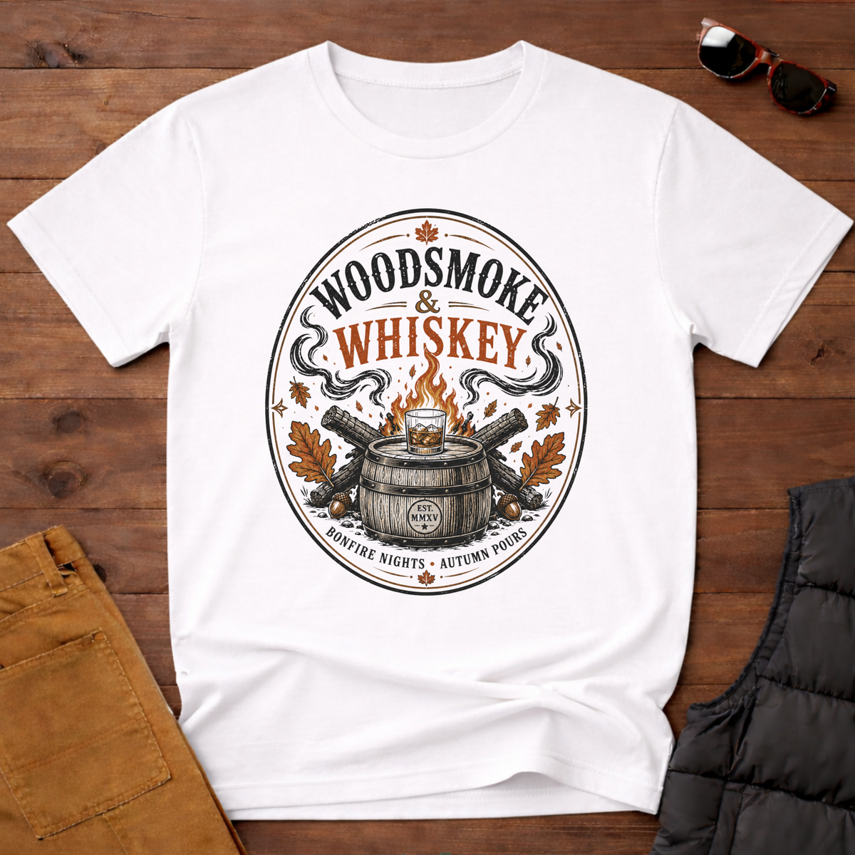 Woodsmoke & Whiskey T-Shirt