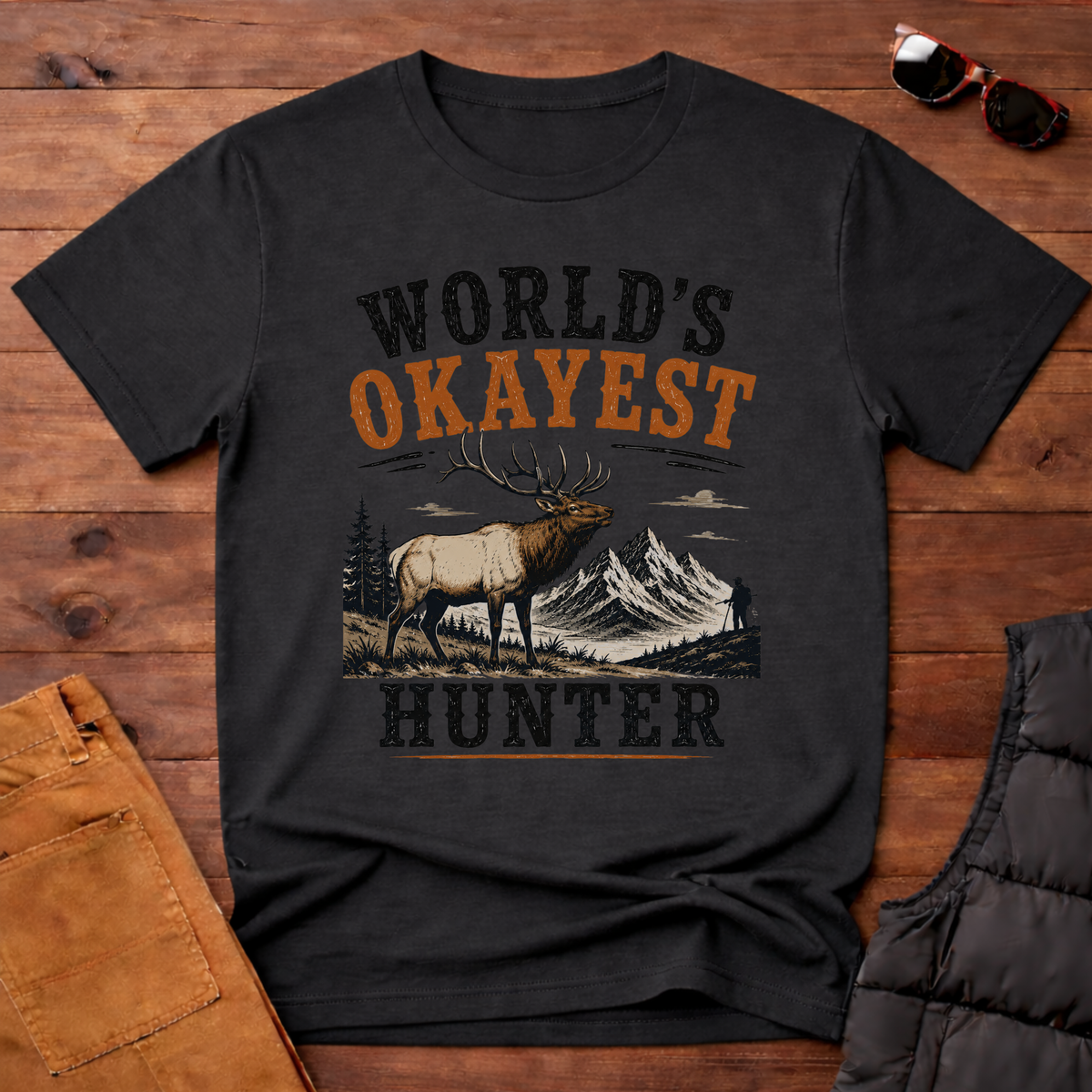 World's Okayest Hunter T-Shirt