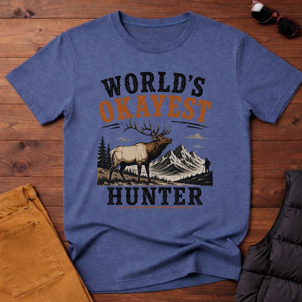 World's Okayest Hunter T-Shirt