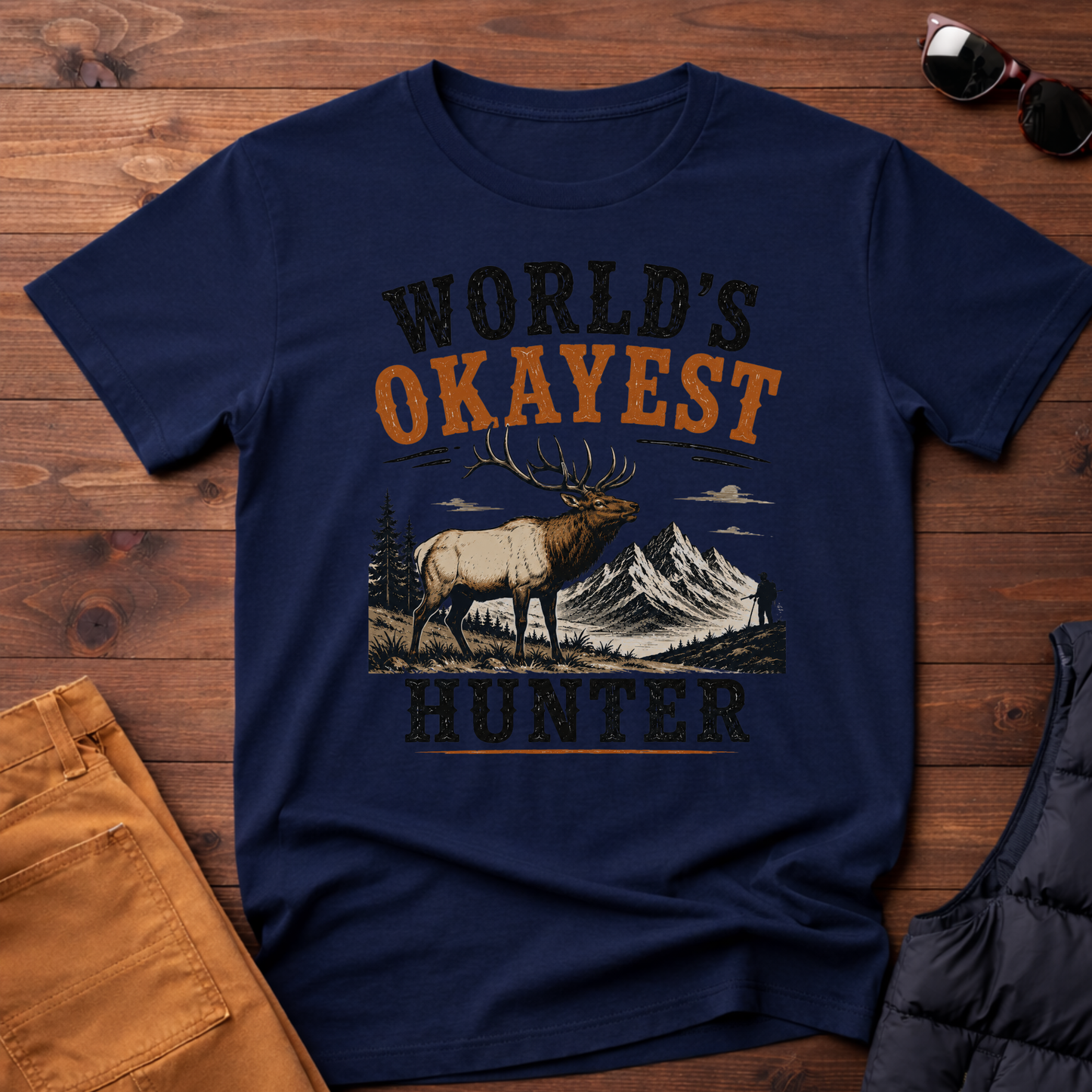 World's Okayest Hunter T-Shirt