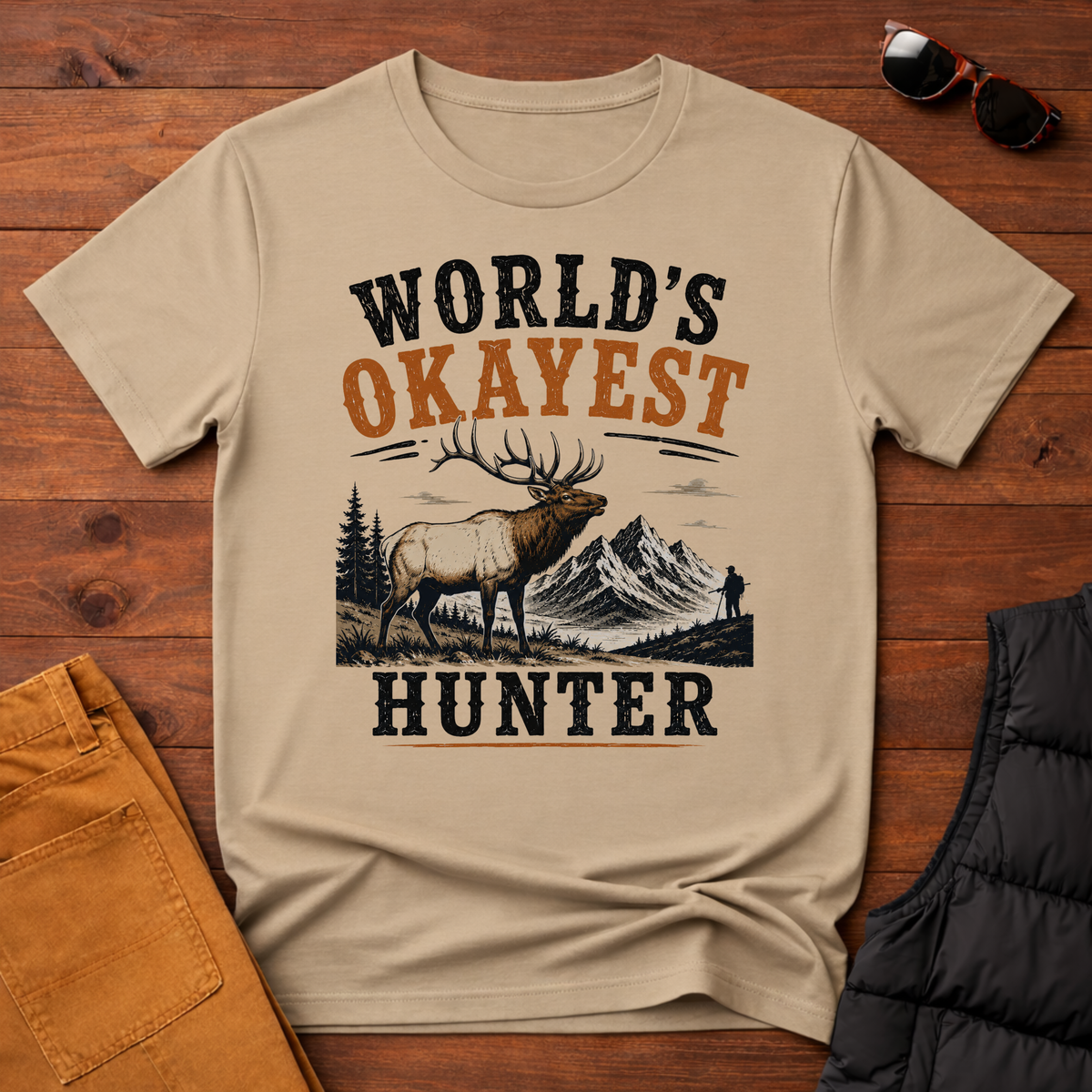 World's Okayest Hunter T-Shirt
